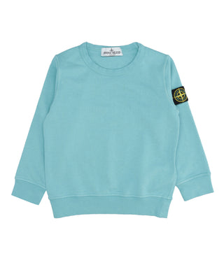 Stone Island Junior | Felpa Turchese