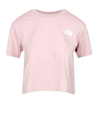 The North Face | T-Shirt Logowear Tops Cropped Rosa