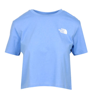 The North Face | T-Shirt Logowear Tops Cropped Celeste