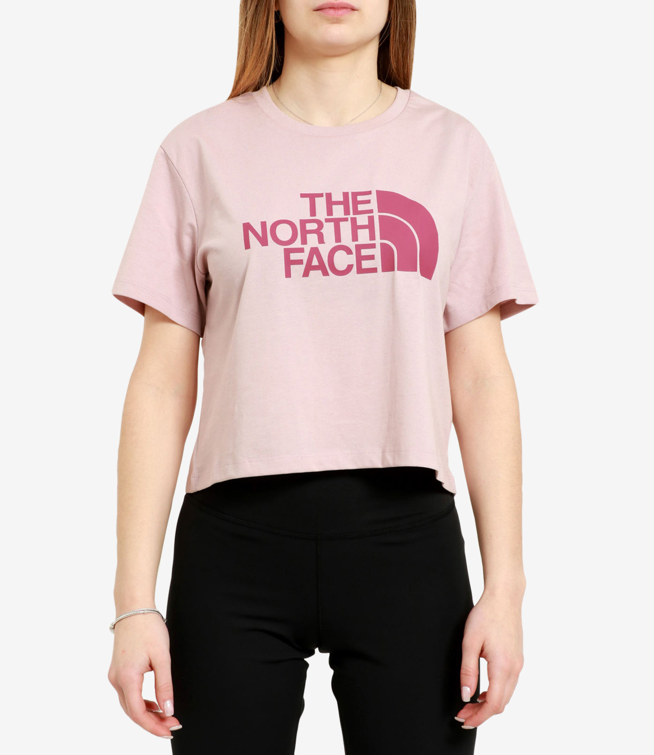 The North Face | T-Shirt SS Easy Relaxed Cropped Rosa