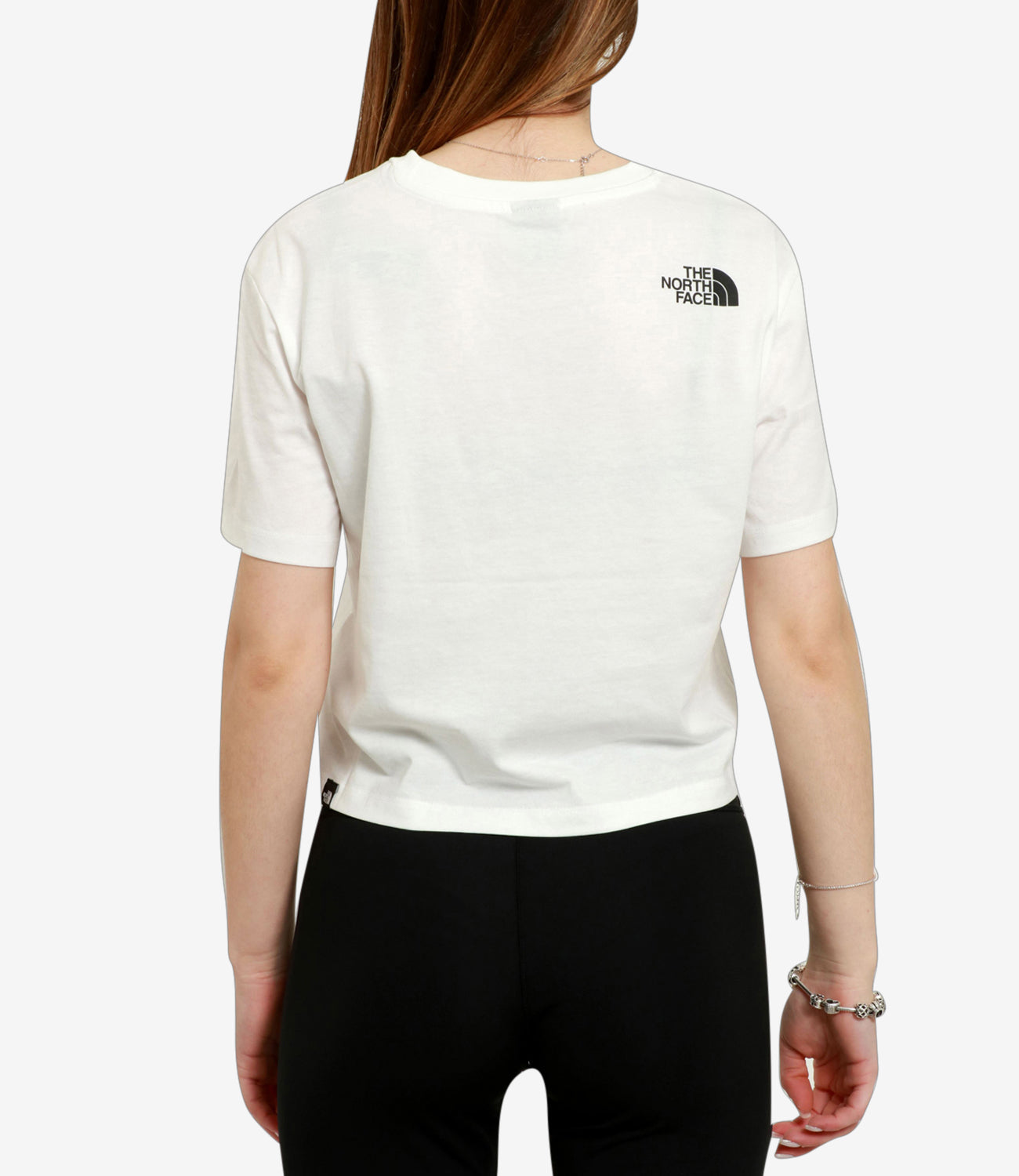 The North Face | T-Shirt SS Easy Relaxed Cropped Bianco