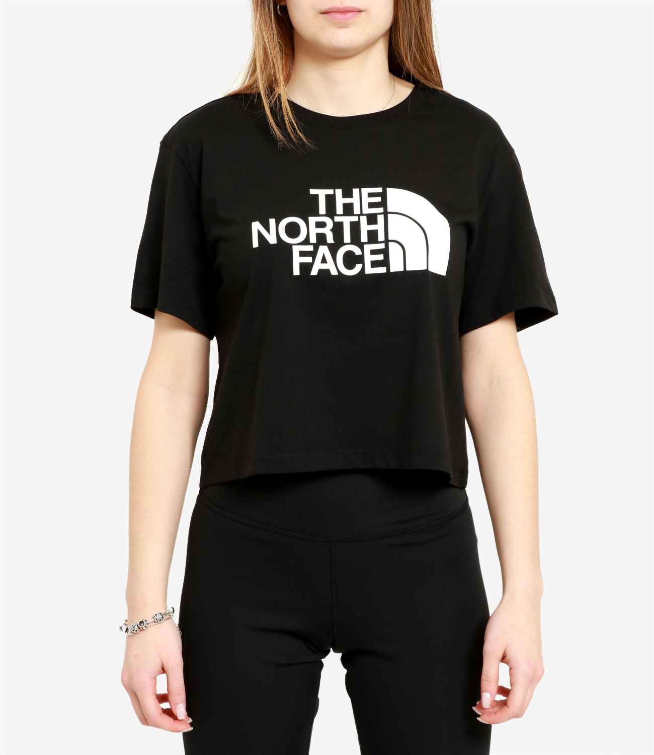 The North Face | T-Shirt SS Easy Relaxed Cropped Nero
