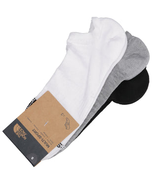 The North Face | Calzini Multi Sport Invisible Nero Bianco e Grigio