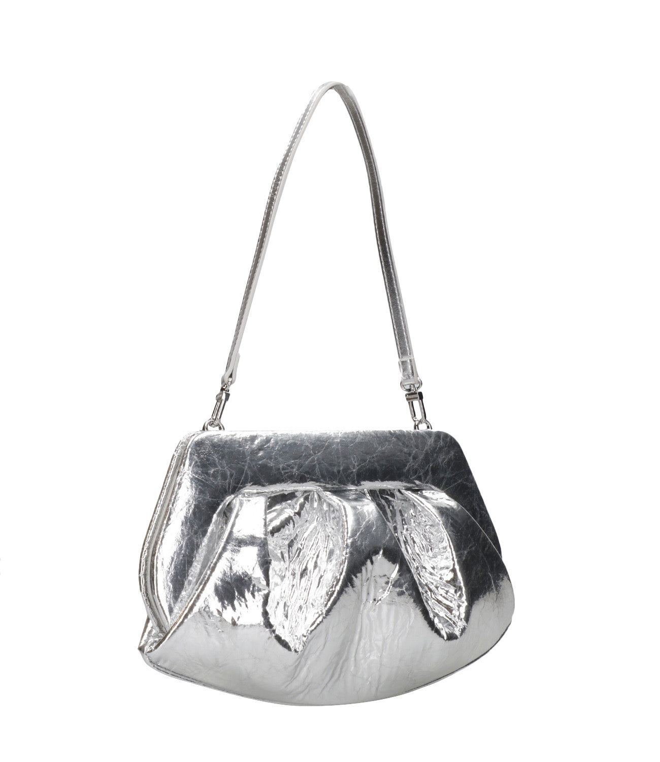 Themoirè | Clutch Emera Silver