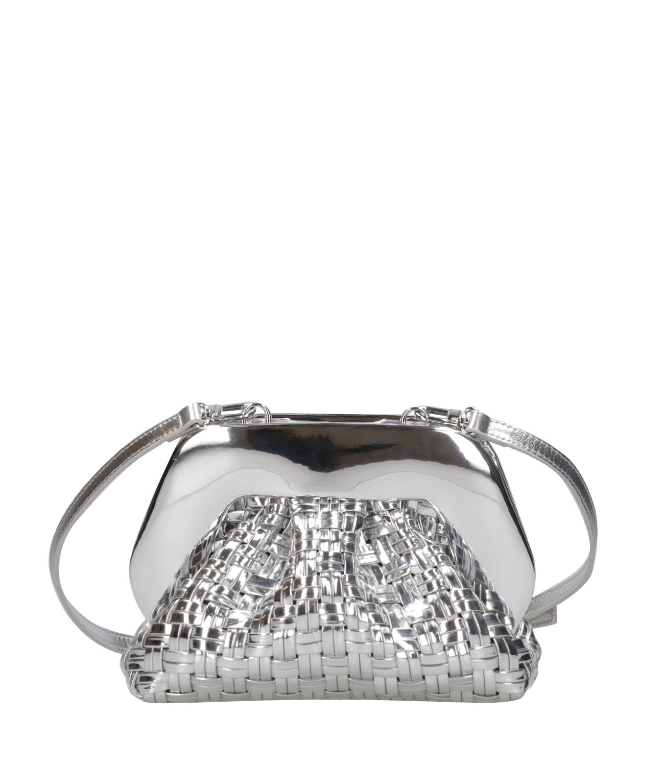 Themoirè | Clutch Gea Silver