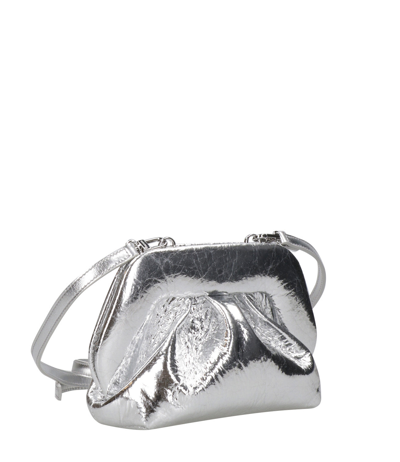Themoirè | Clutch Gea Silver