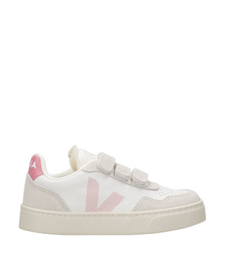 Veja Kids | Sneakers Small V-90 White and Pink