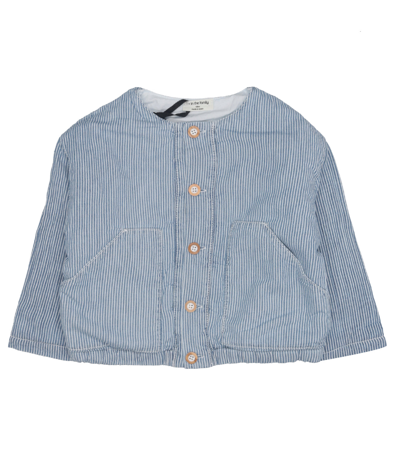 1 in the family | Giubbotto Azzurro Bianco