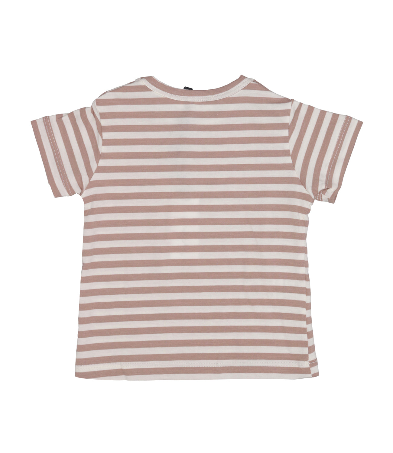 1 in the family | T-Shirt Taupe Bianco