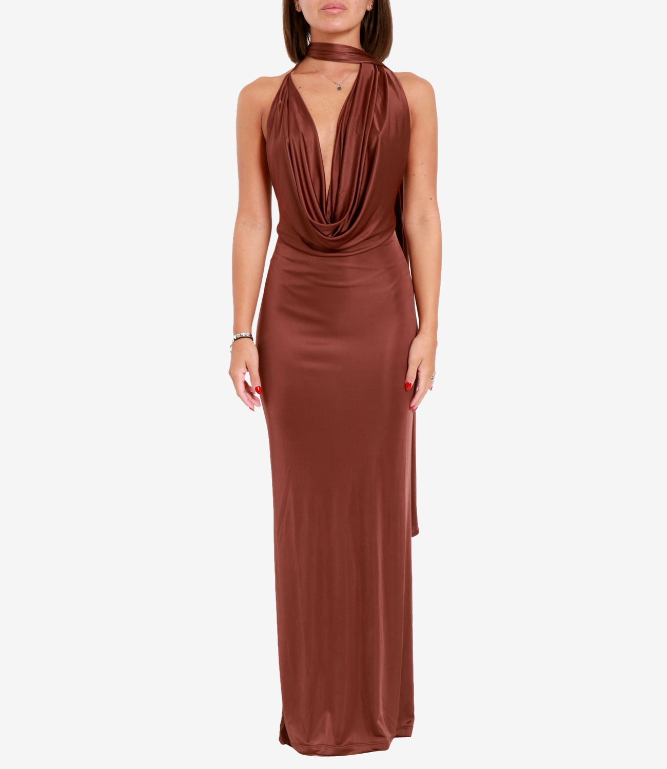 Amazuìn | Abito Vivienne Cocoa