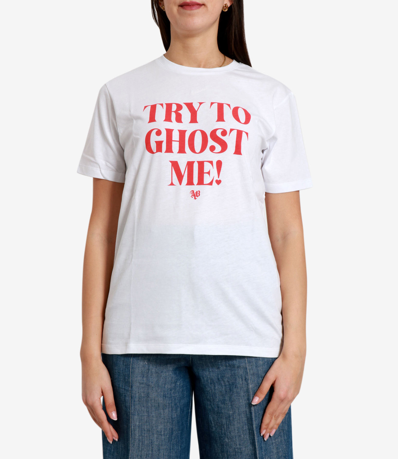 Aniye By | T-Shirt Ghost Bianco