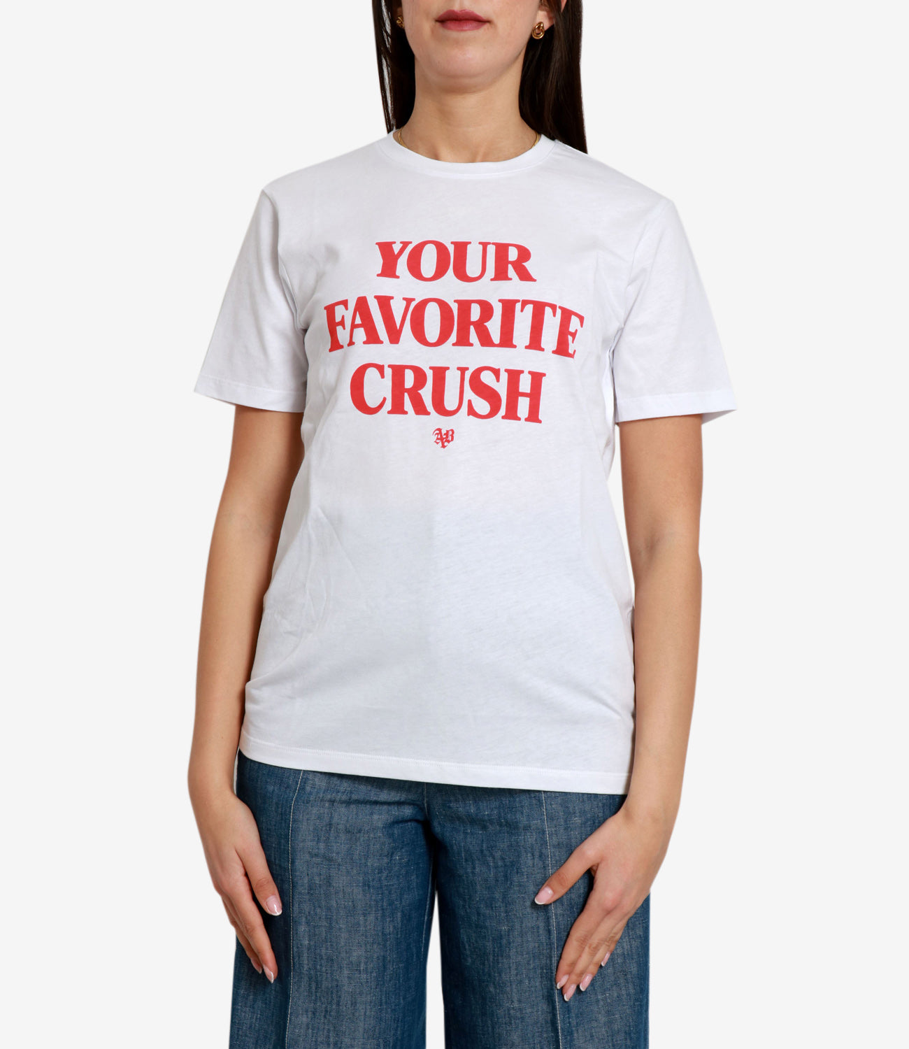 Aniye By | T-Shirt Your Crush Bianco