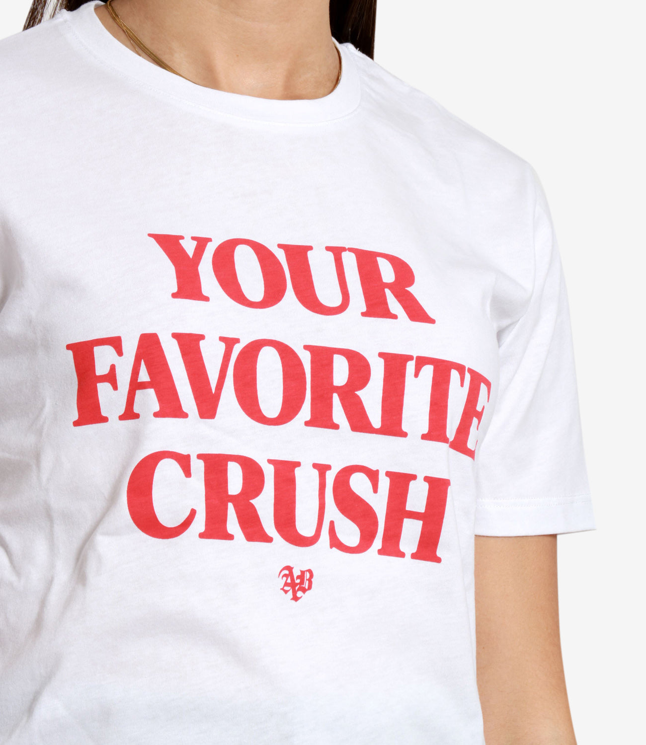 Aniye By | T-Shirt Your Crush Bianco