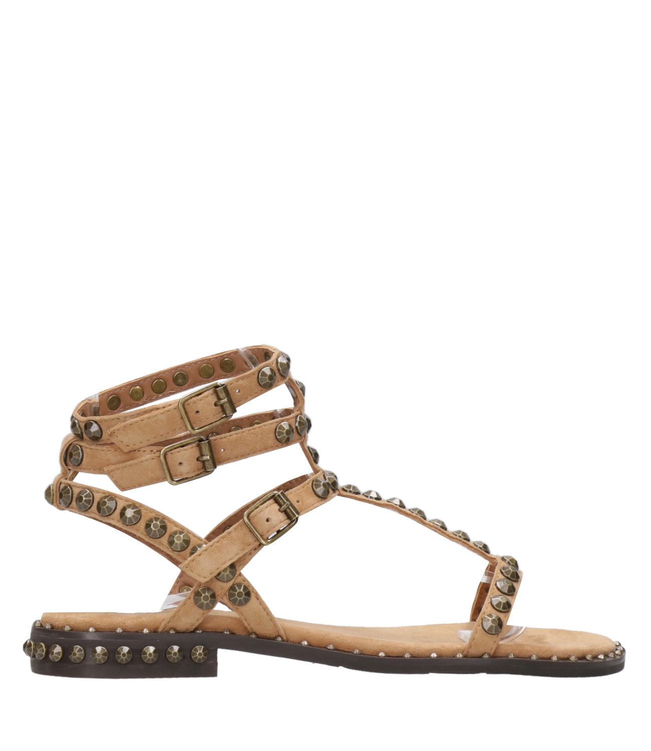 Ash Main | Sandalo Play Beige Bronzo