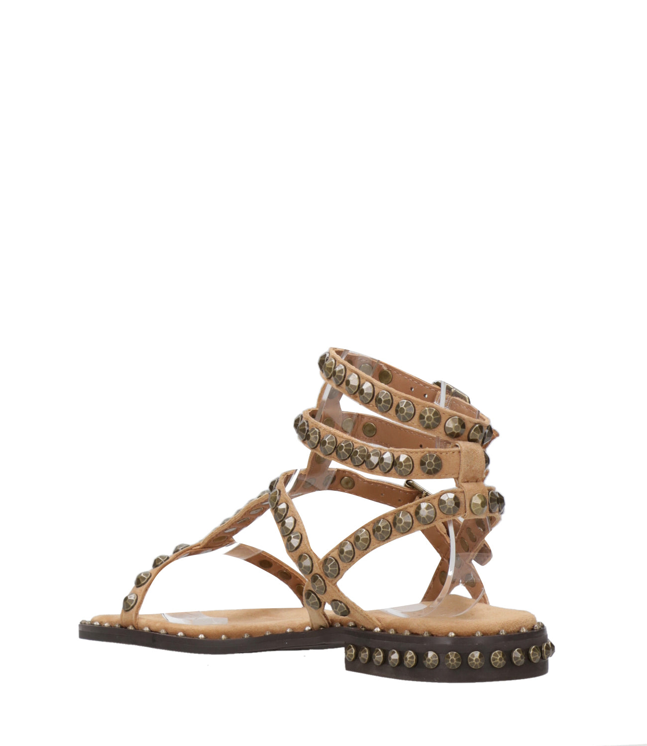 Ash Main | Sandalo Play Beige Bronzo