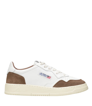 Autry | Sneakers Medalist Low Man Bianco Tabacco