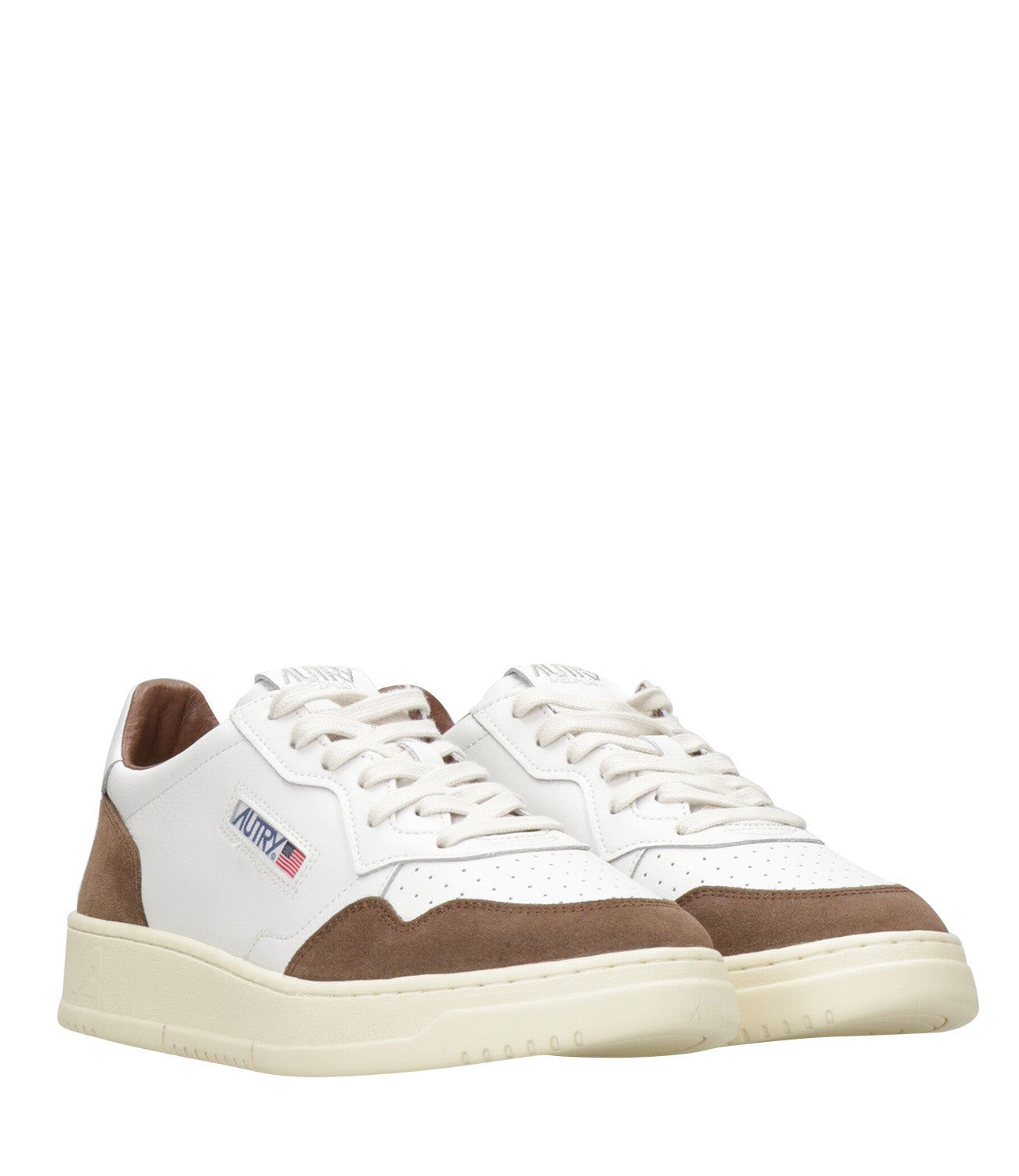 Autry | Sneakers Medalist Low Man Bianco Tabacco