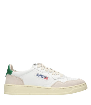 Autry | Sneakers Medalist Low Man Bianca e Verde