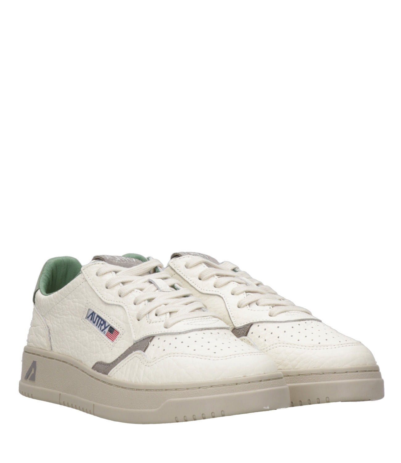 Autry | Sneakers Medalist Low Man Bianco Verde