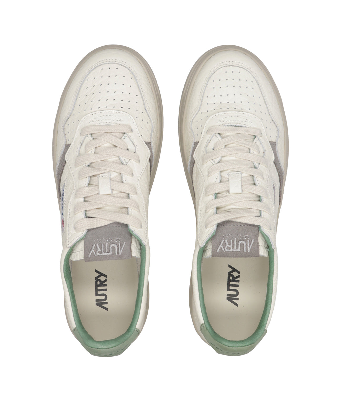 Autry | Sneakers Medalist Low Man Bianco Verde