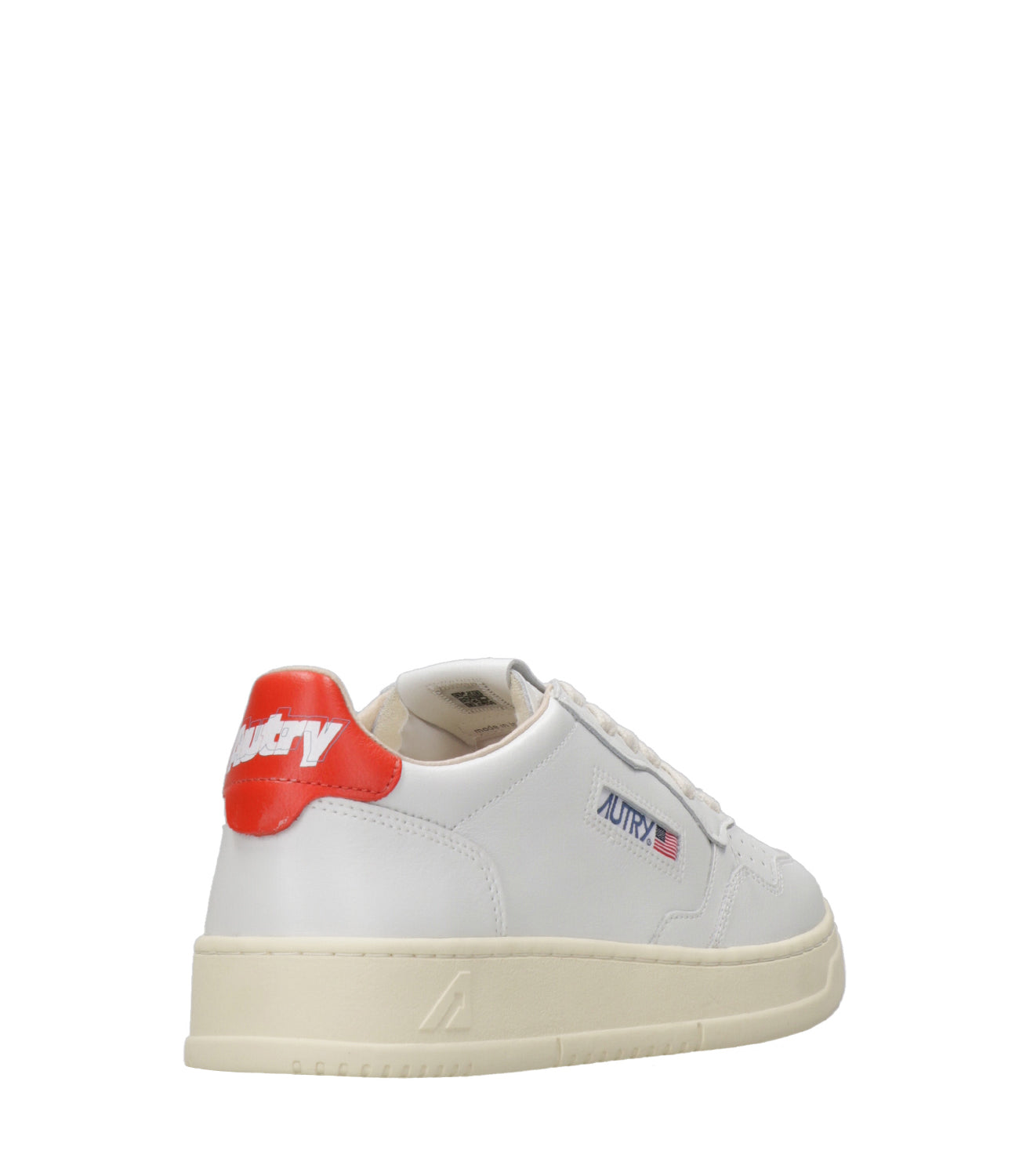 Autry | Sneakers Medalist Low Man Bianco Arancio