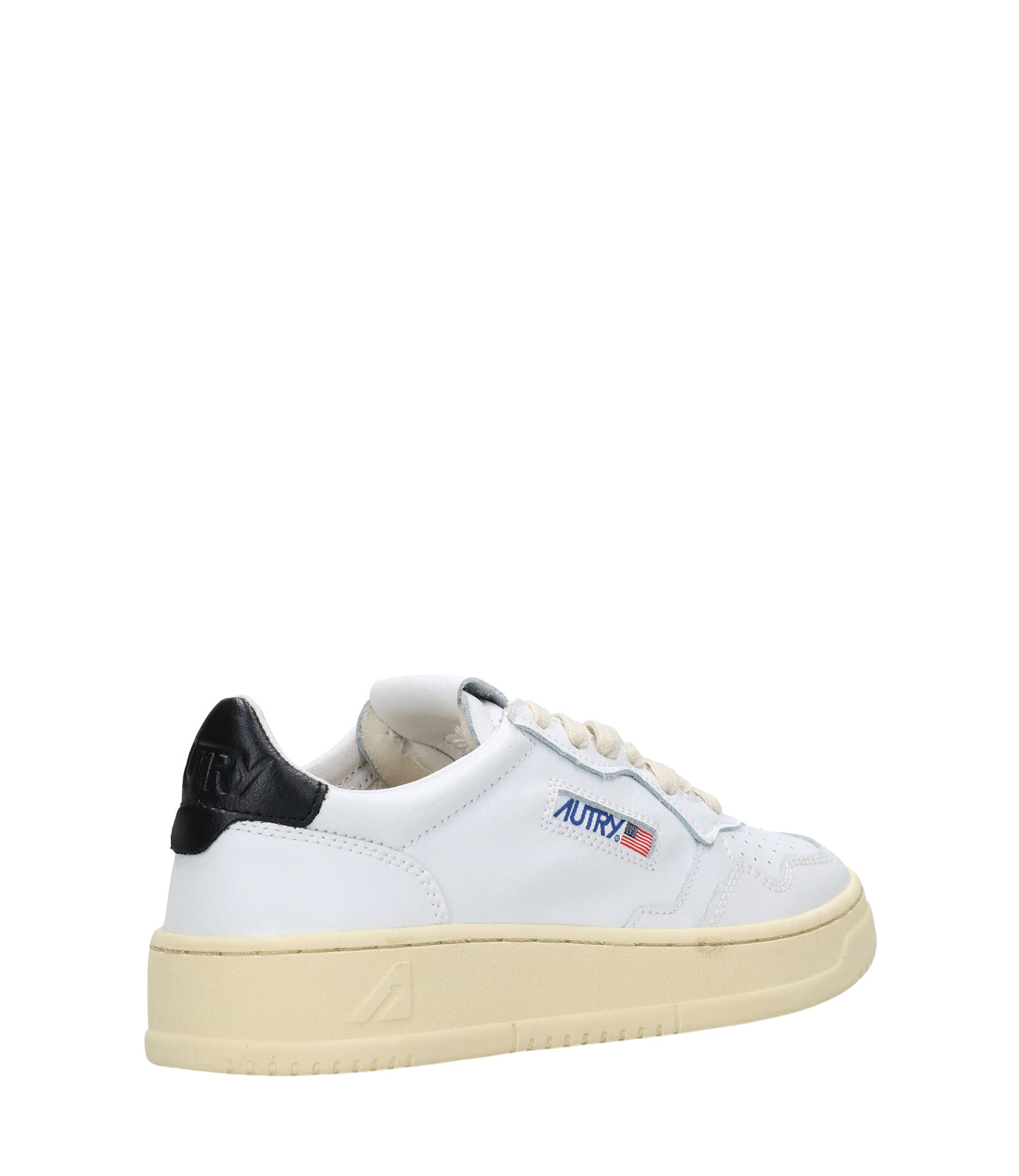 Autry | Sneakers Medalist Low Wom Lea Bianco e Nera