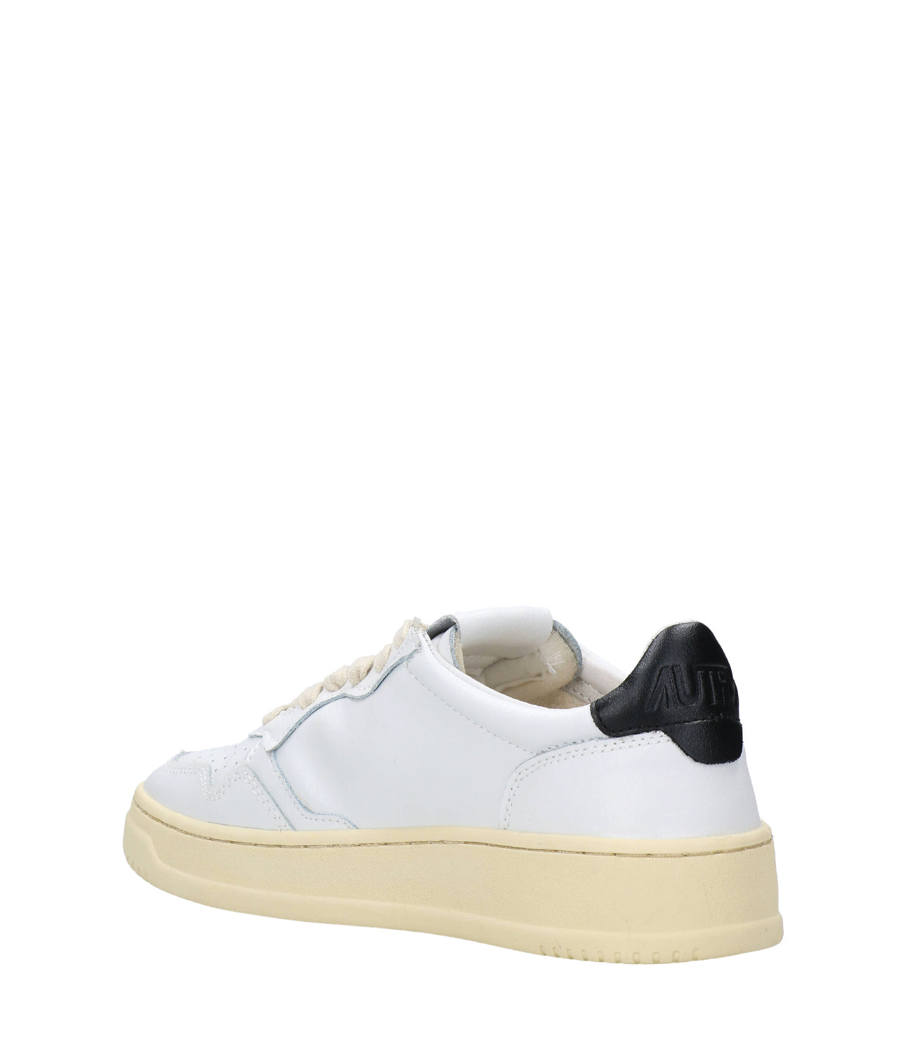 Autry | Sneakers Medalist Low Wom Lea Bianco e Nera