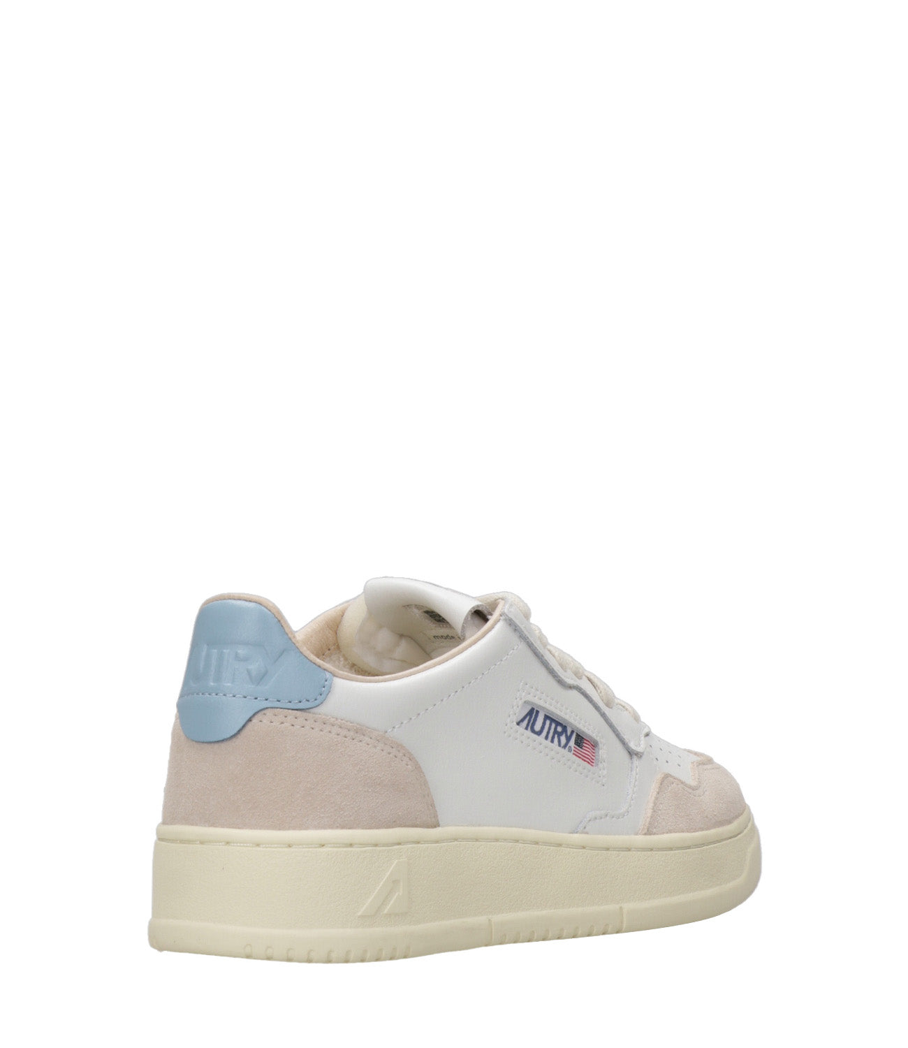 Autry | Sneakers Medalist Low Woman Bianca e Celeste