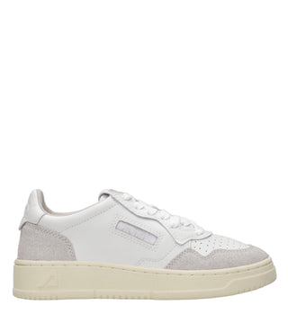 Autry | Sneakers Medalist Low Woman Bianca e Grigio