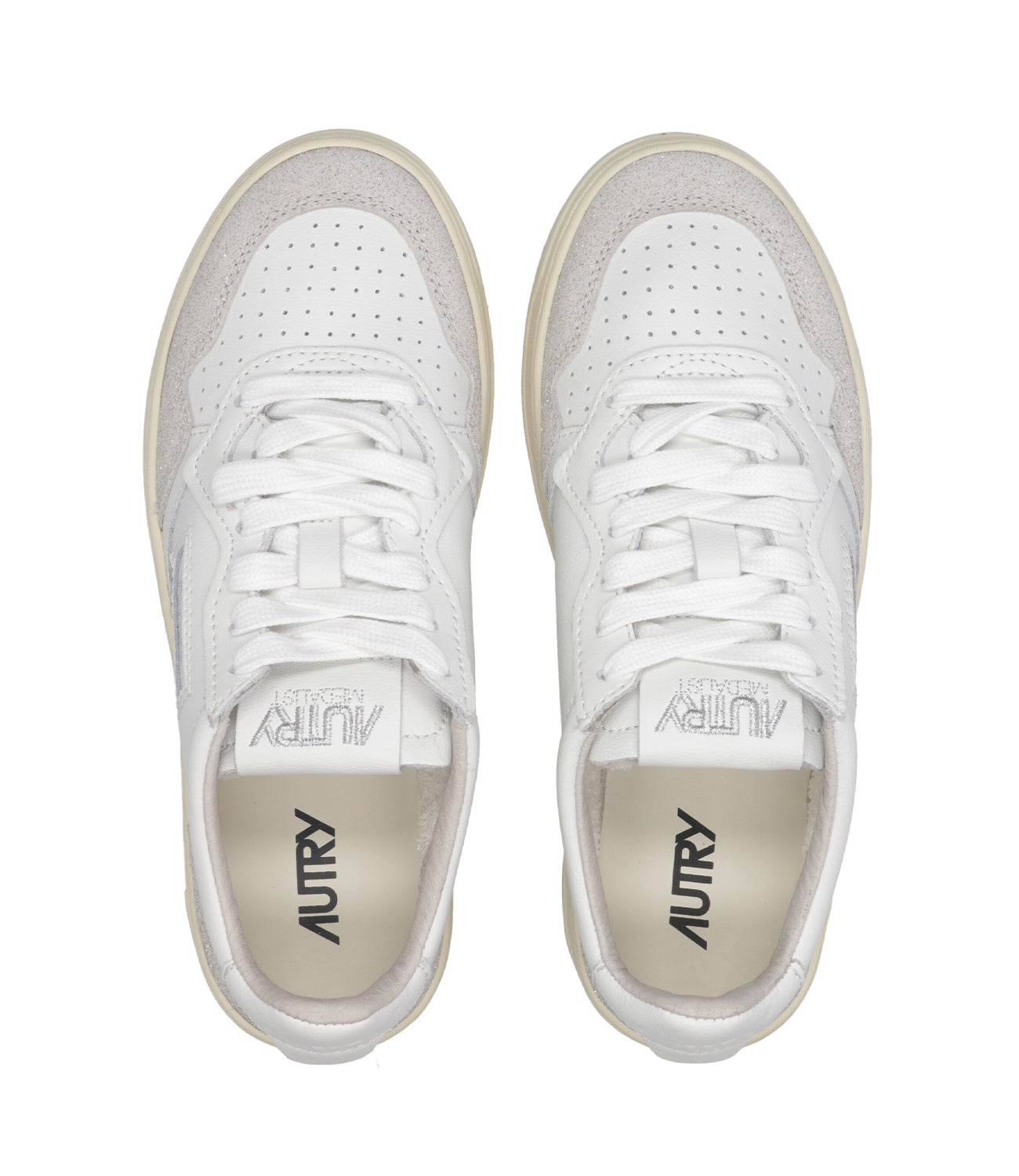 Autry | Sneakers Medalist Low Woman Bianca e Grigio
