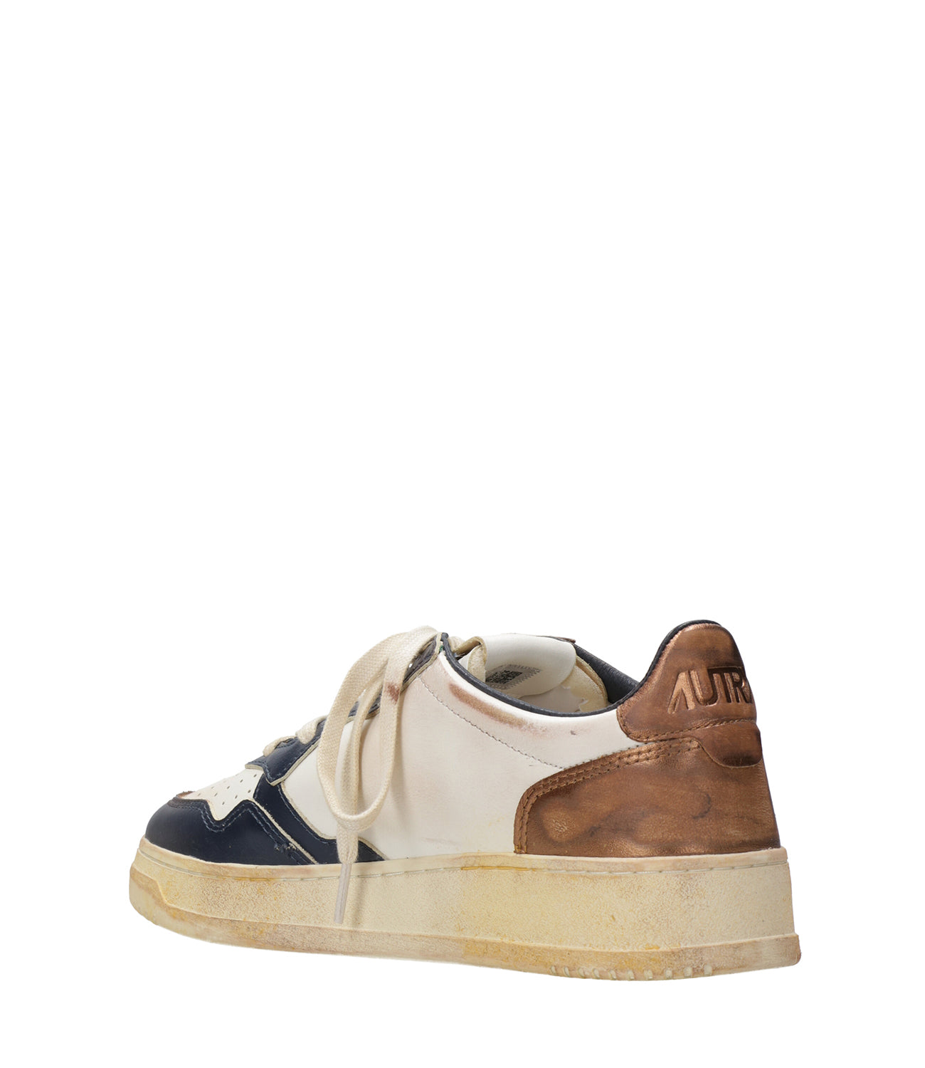 Autry | Sneakers Supvint Low Man Bianco Blu Marrone