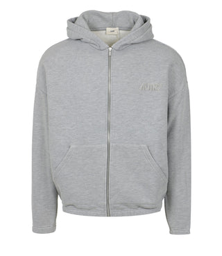 Autry | Felpa Hoodie Zip Main Grigio scuro
