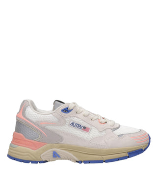 Autry | Sneakers Hyperway Low Wom Bianco e Pesca