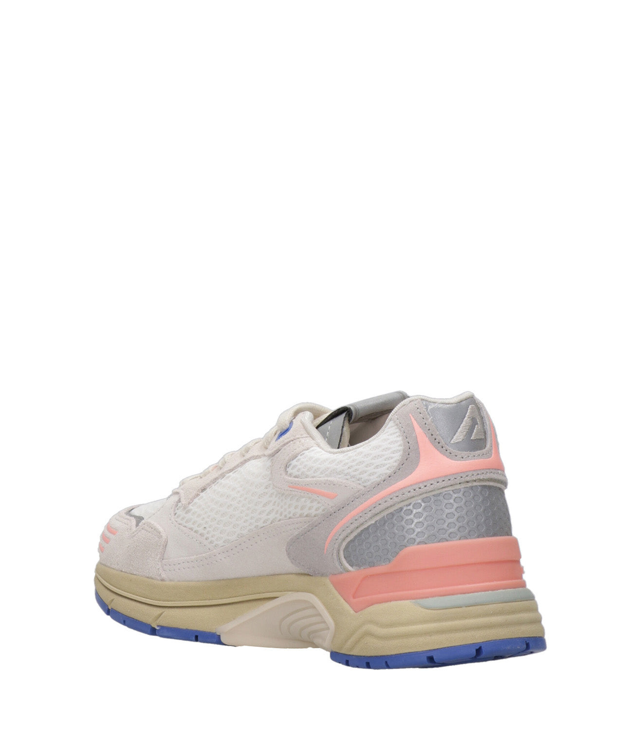 Autry | Sneakers Hyperway Low Wom Bianco e Pesca