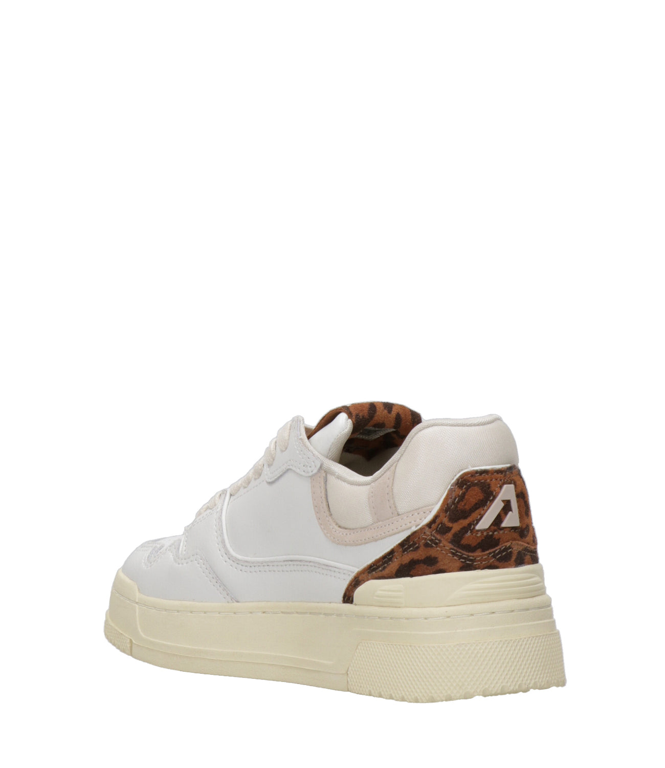 Autry | Sneakers CLC Low Woman Bianca e Leopardo