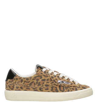 Autry | Sneakers Windscape Low Wom Leopardo Nero