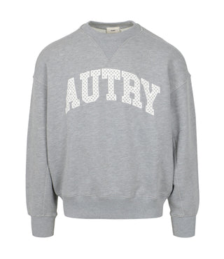 Autry | Felpa Hoodie Zip Main Grigio scuro