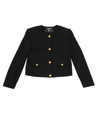 Balmain Kids | Giubbotto Nero
