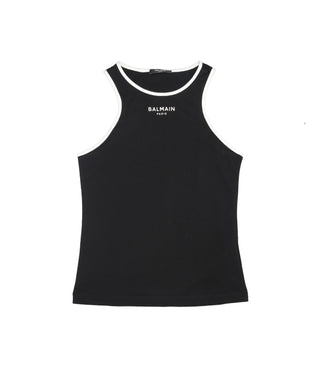 Balmain Kids | Canotta Nero Bianco