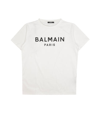 Balmain Kids | T-Shirt Bianco Nero