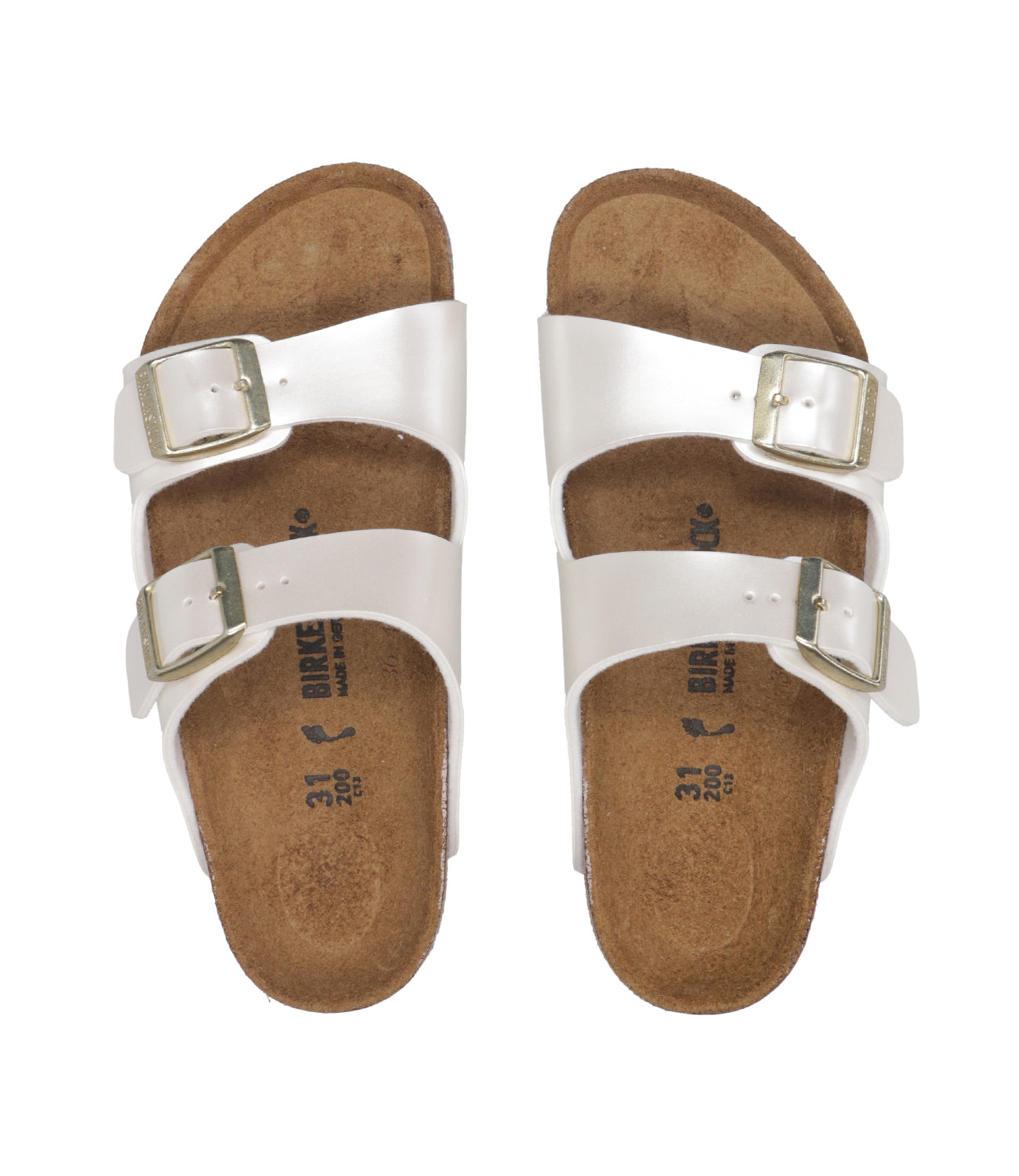 Birkenstock Kids | Ciabatta Arizona Bianco perla