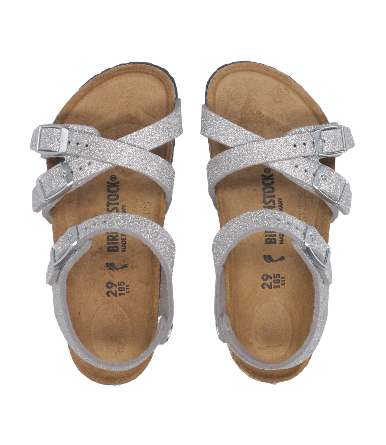 Birkenstock Kids | Sandalo Kumba Argento