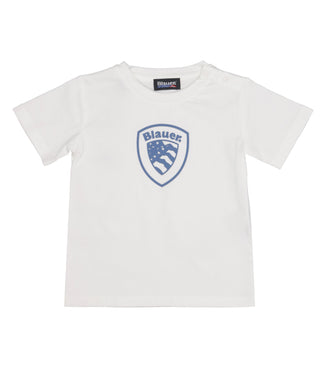 Blauer Junior | T-Shirt Fox Bianco Celeste