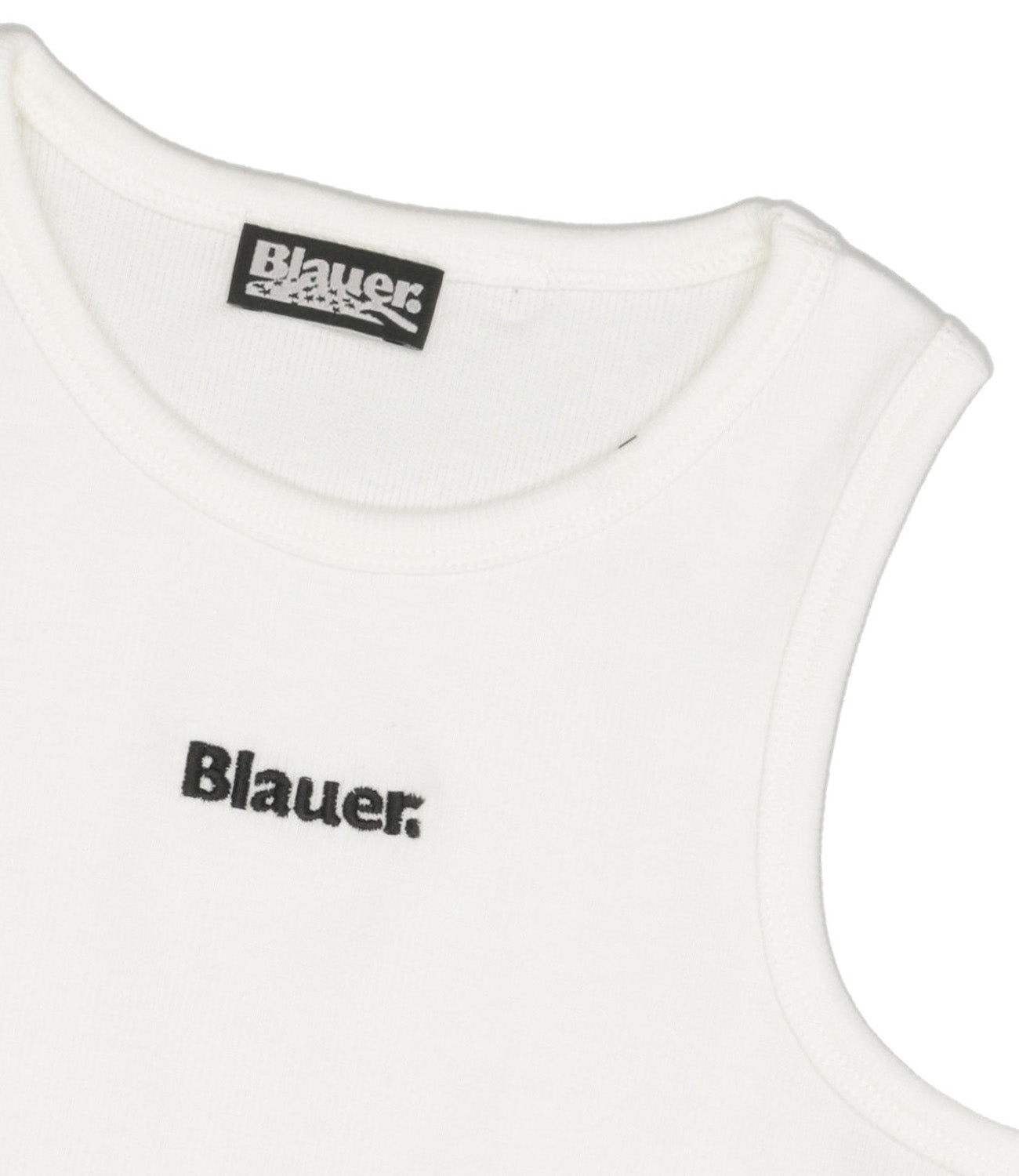 Blauer Junior | Canotta Marina Bianco