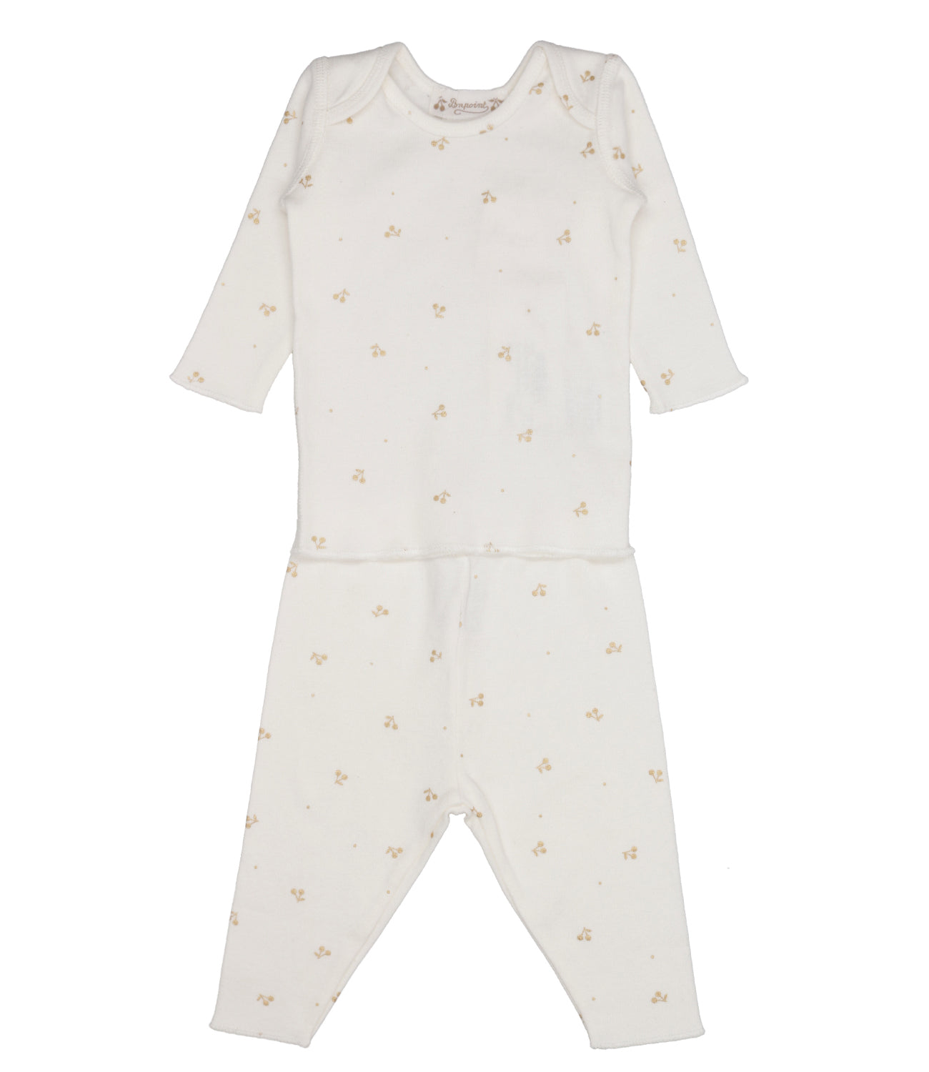 Bonpoint | Pigiama Bianco Oro