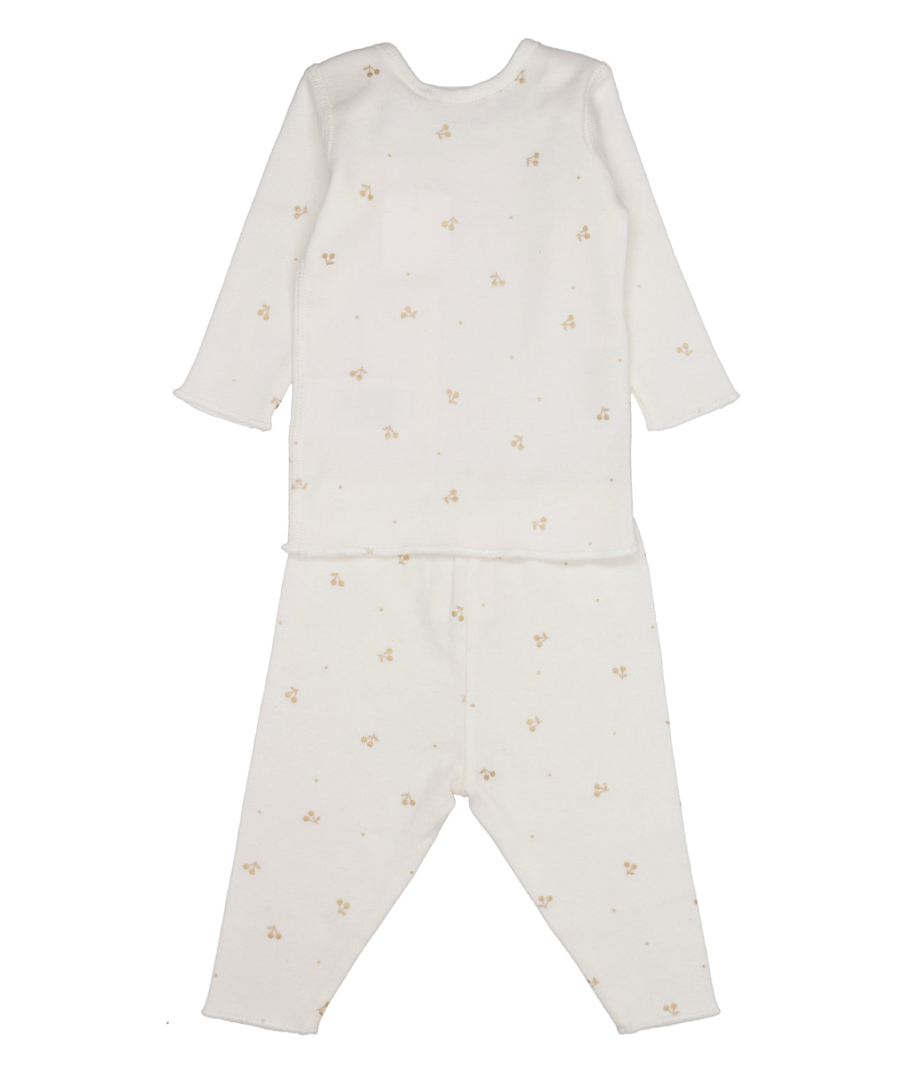 Bonpoint | Pigiama Bianco Oro