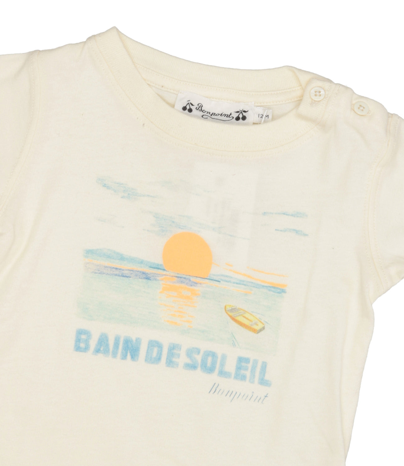 Bonpoint | T-Shirt Tom Ecru