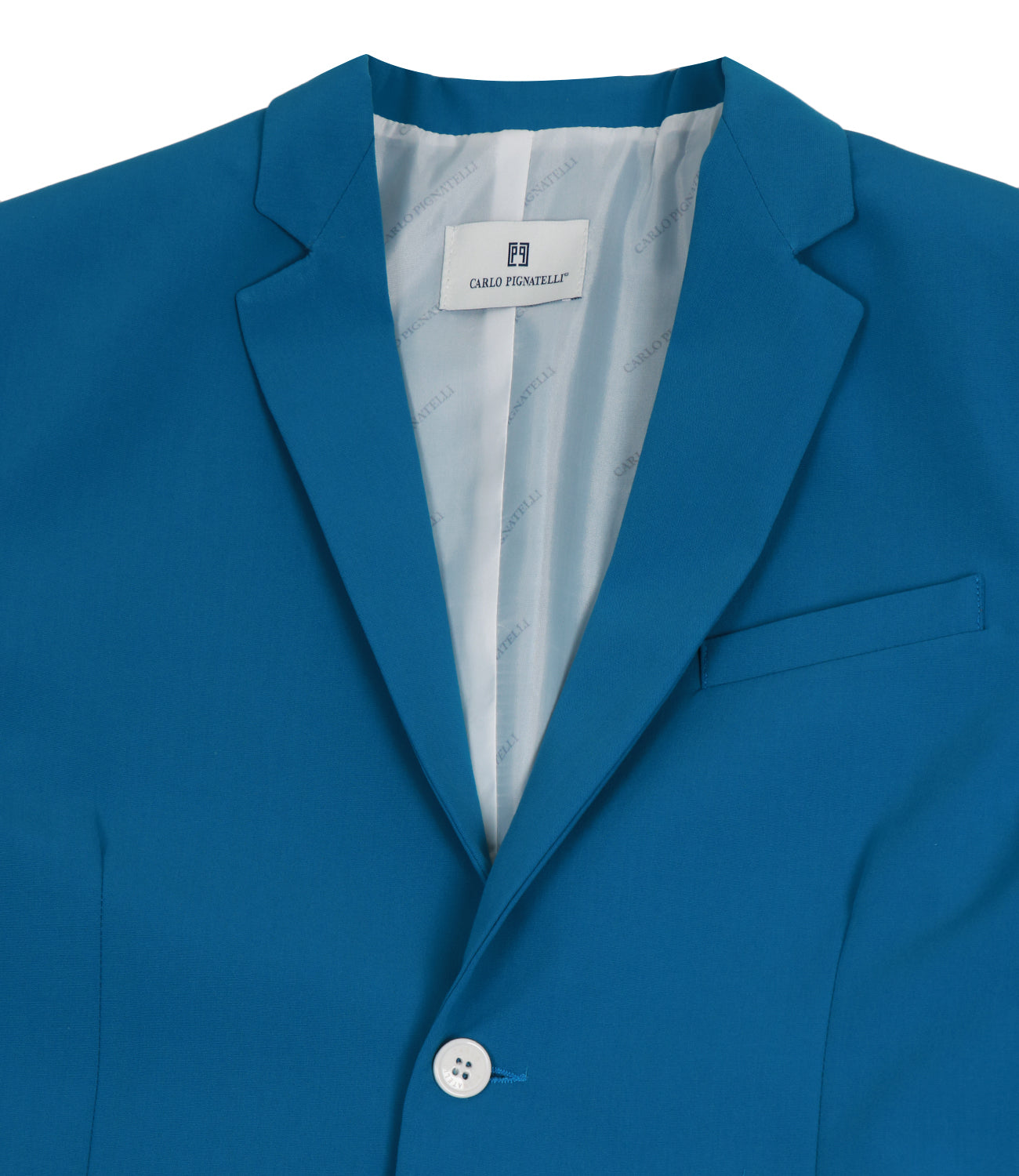 Carlo Pignatelli Junior | Set Abito Giacca Pantalone Azzurro