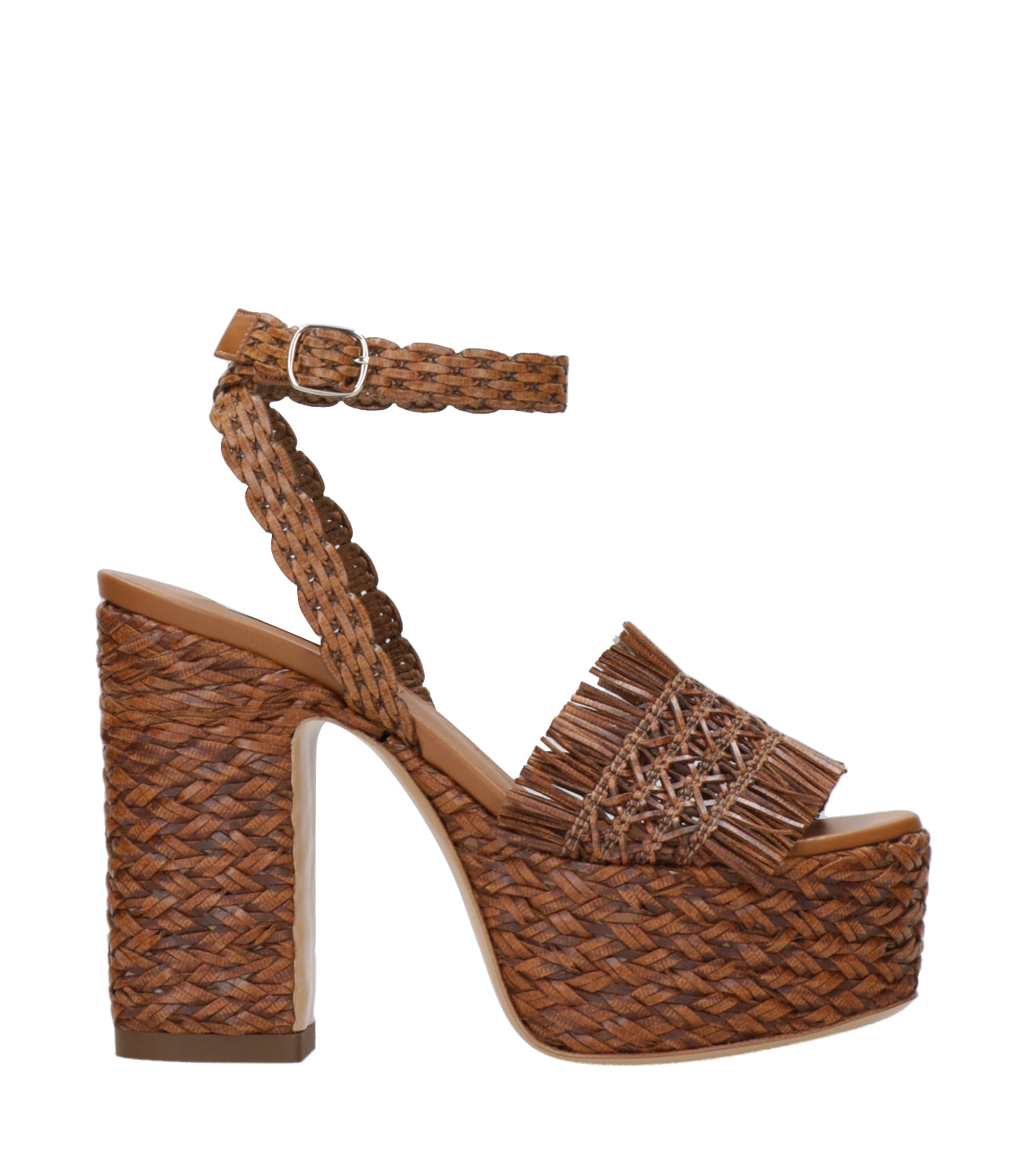 Casadei | Sandalo Platform Madagascar Cuoio