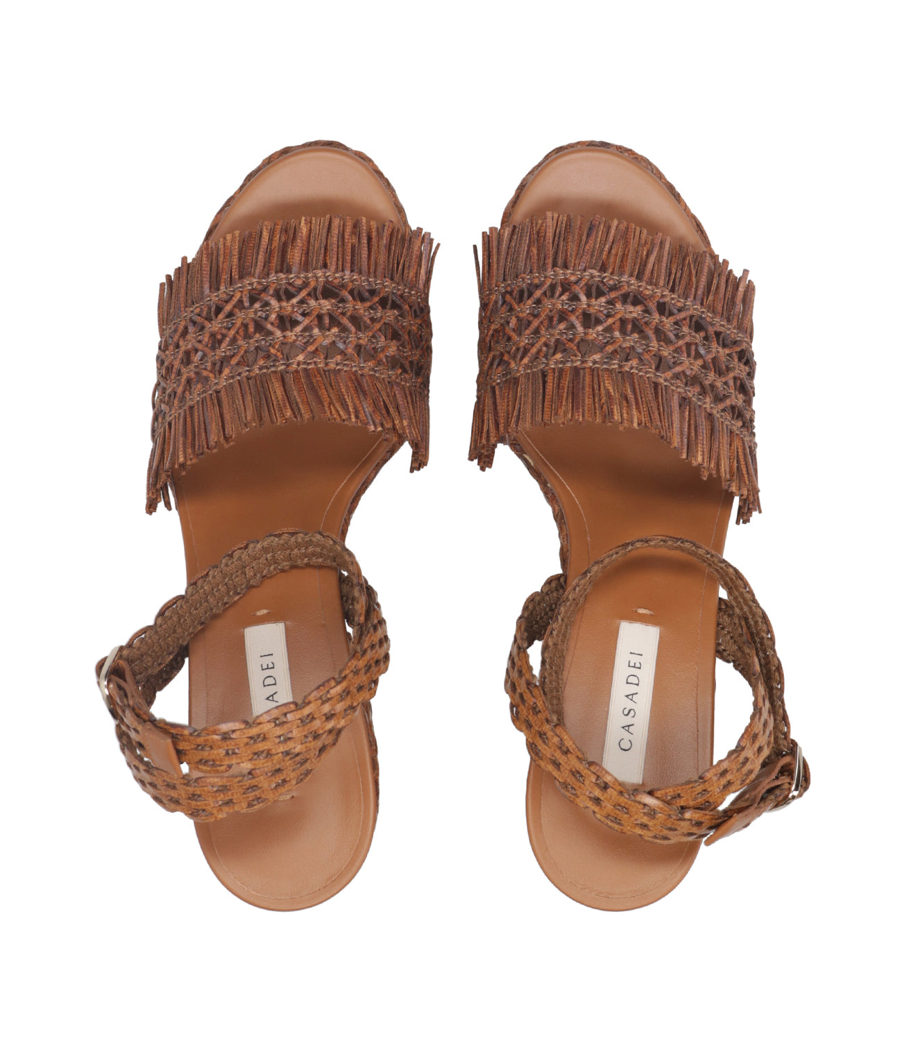 Casadei | Sandalo Platform Madagascar Cuoio